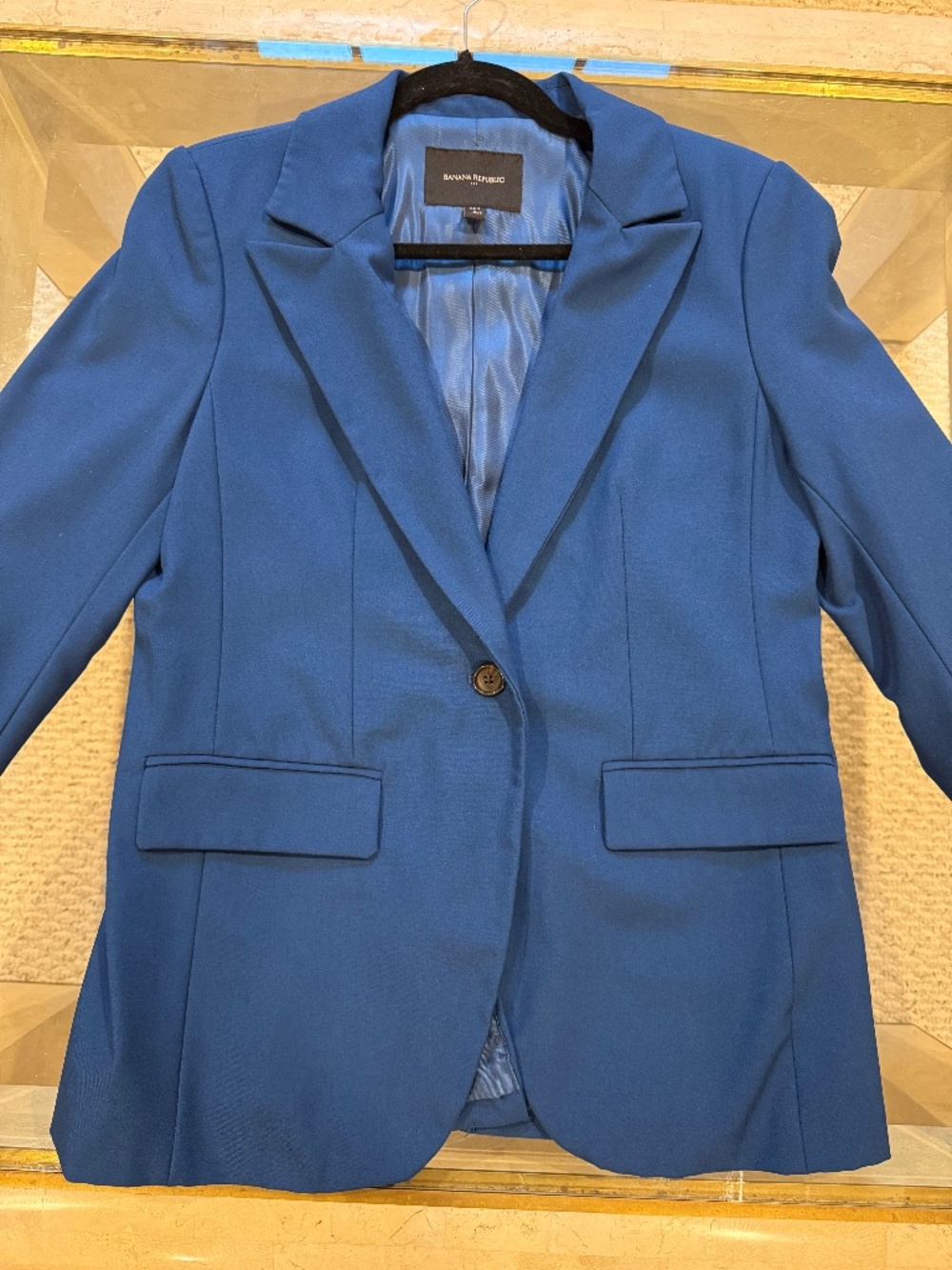 Banana Republic Women’s Suit Jacket Blue